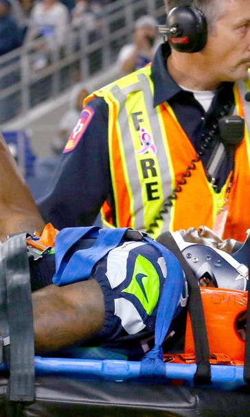 Seahawks wide receiver Ricardo Lockette taken off on stretcher after scary collision